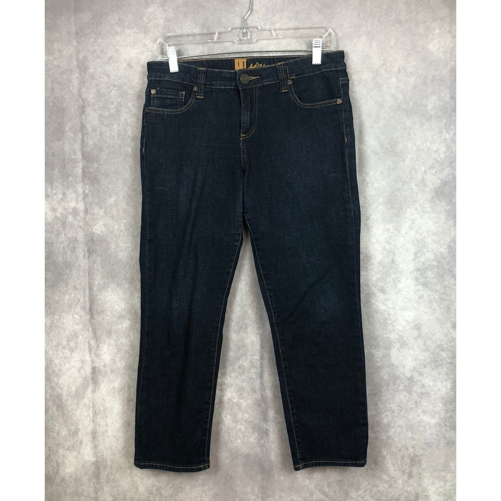 KUT From The Kloth Womens Jeans Size 8 Dark Blue Denim Casual